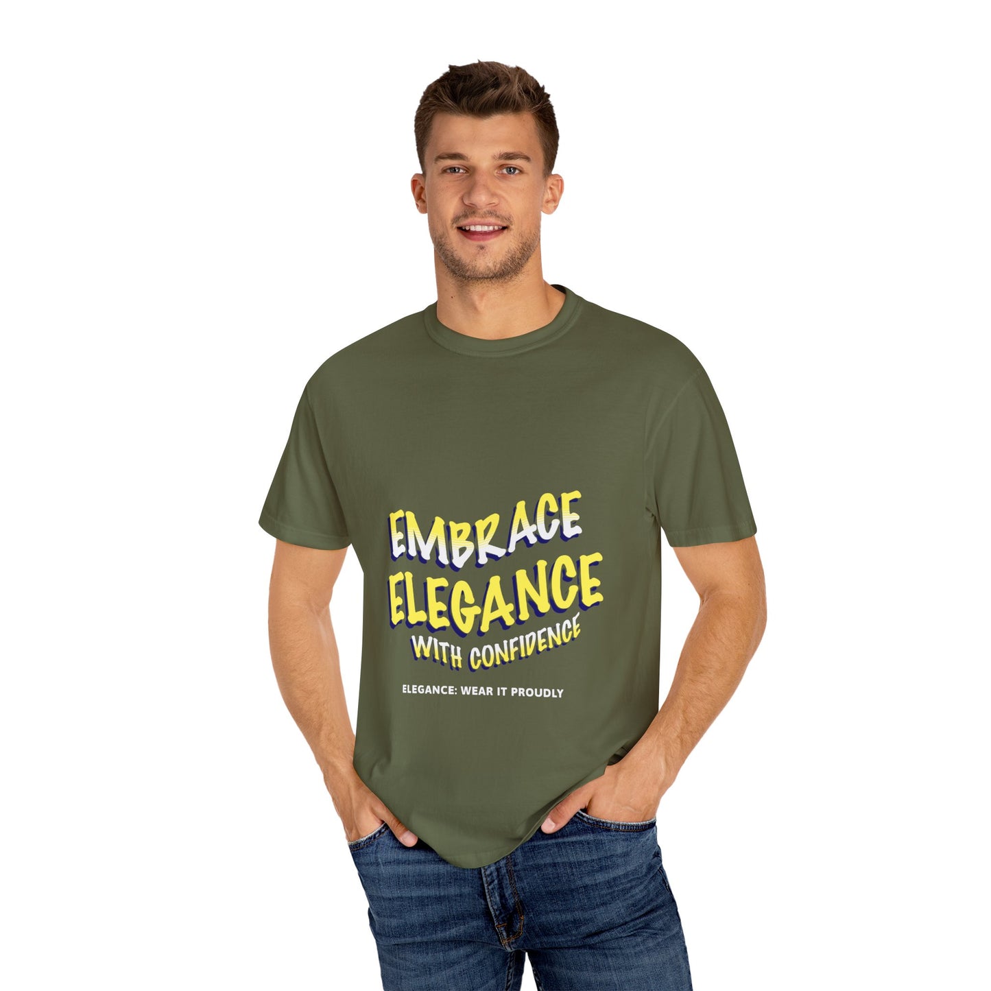 Embrace Elegance Unisex T-shirt, Casual Wear, Gift for Friends, Positive Affirmation, Fashion Statement, Birthday Gift