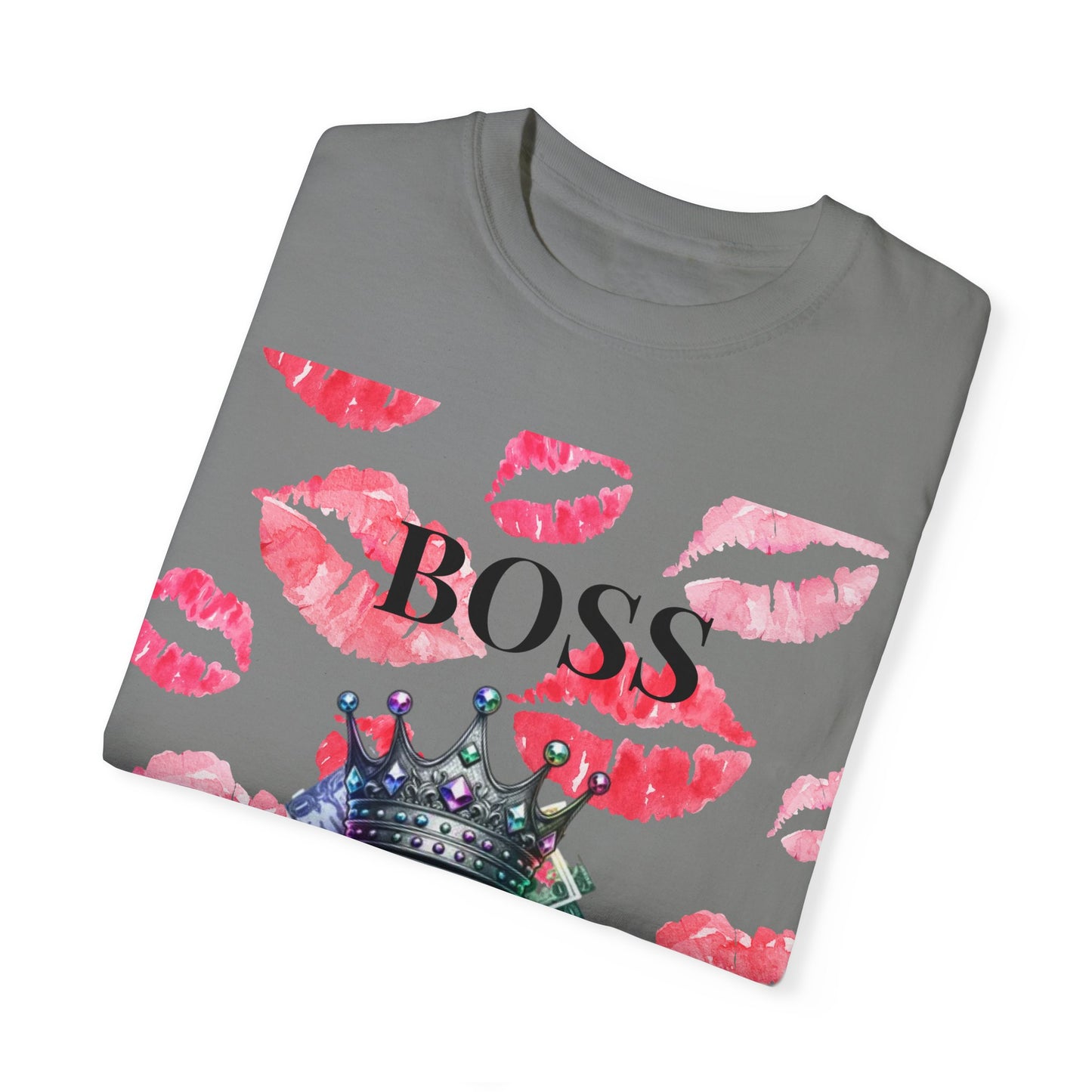 Boss Babe Graphic Tee - Fun Tee for Empowered Women, Gift for Birthdays, Casual Wear, or Motivation