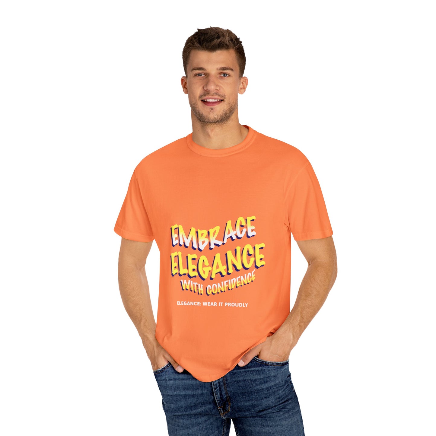 Embrace Elegance Unisex T-shirt, Casual Wear, Gift for Friends, Positive Affirmation, Fashion Statement, Birthday Gift