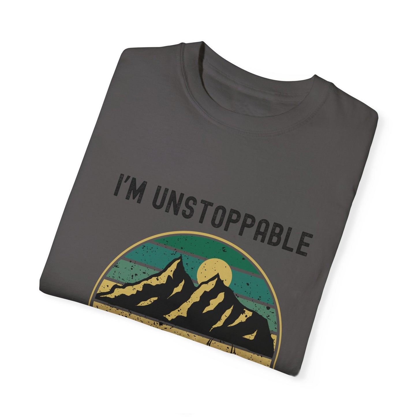 Adventure Vibe Unisex T-shirt , Unstoppable on a Mission, Hiking Gear, Outdoor Wear, Motivational Tee, Gift for Adventurers