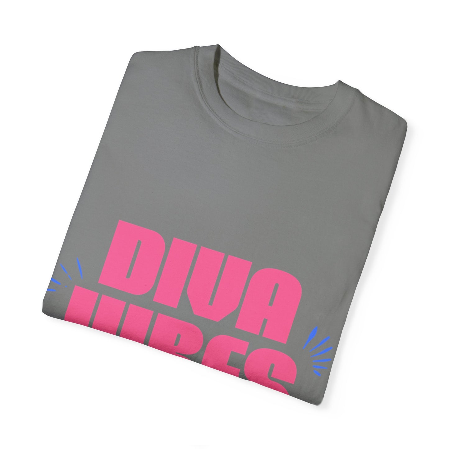 Bold Diva Vibes Unisex T-Shirt - Perfect for Confidence, Self-Expression, Casual Outfits, Summer Parties, Gift Ideas, Vibrant Style