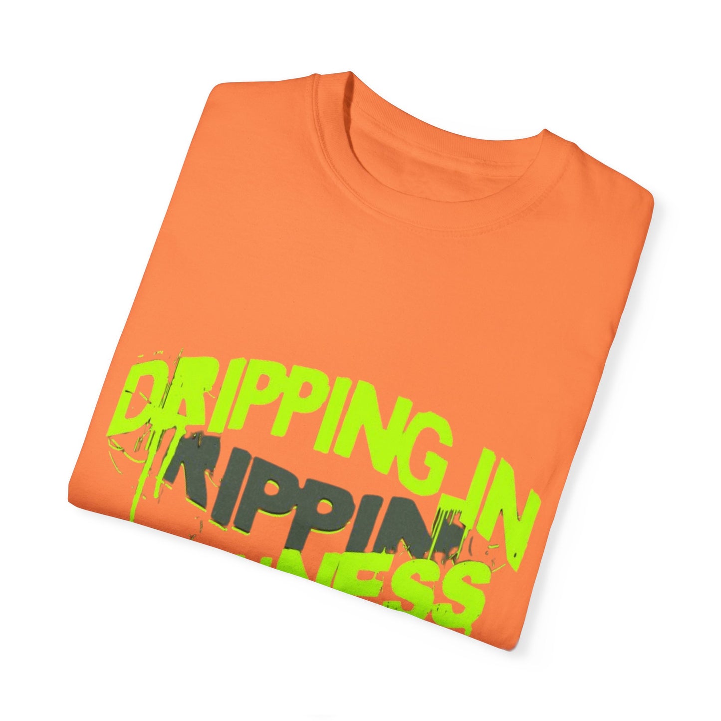 Vibrant Luxury Streetwear Tee, Bright Orange Unisex T-Shirt for Edgy Outfits, Casual Wear, Gift for Graphic Tee Lovers, Trendy Apparel,