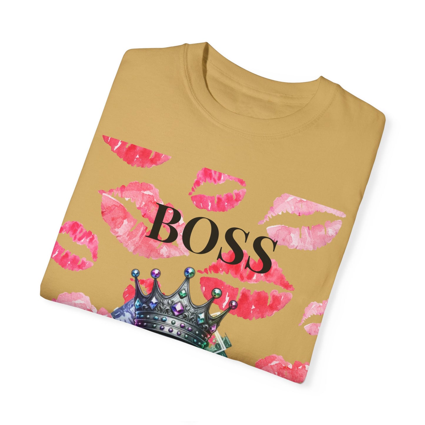 Boss Babe Graphic Tee - Fun Tee for Empowered Women, Gift for Birthdays, Casual Wear, or Motivation