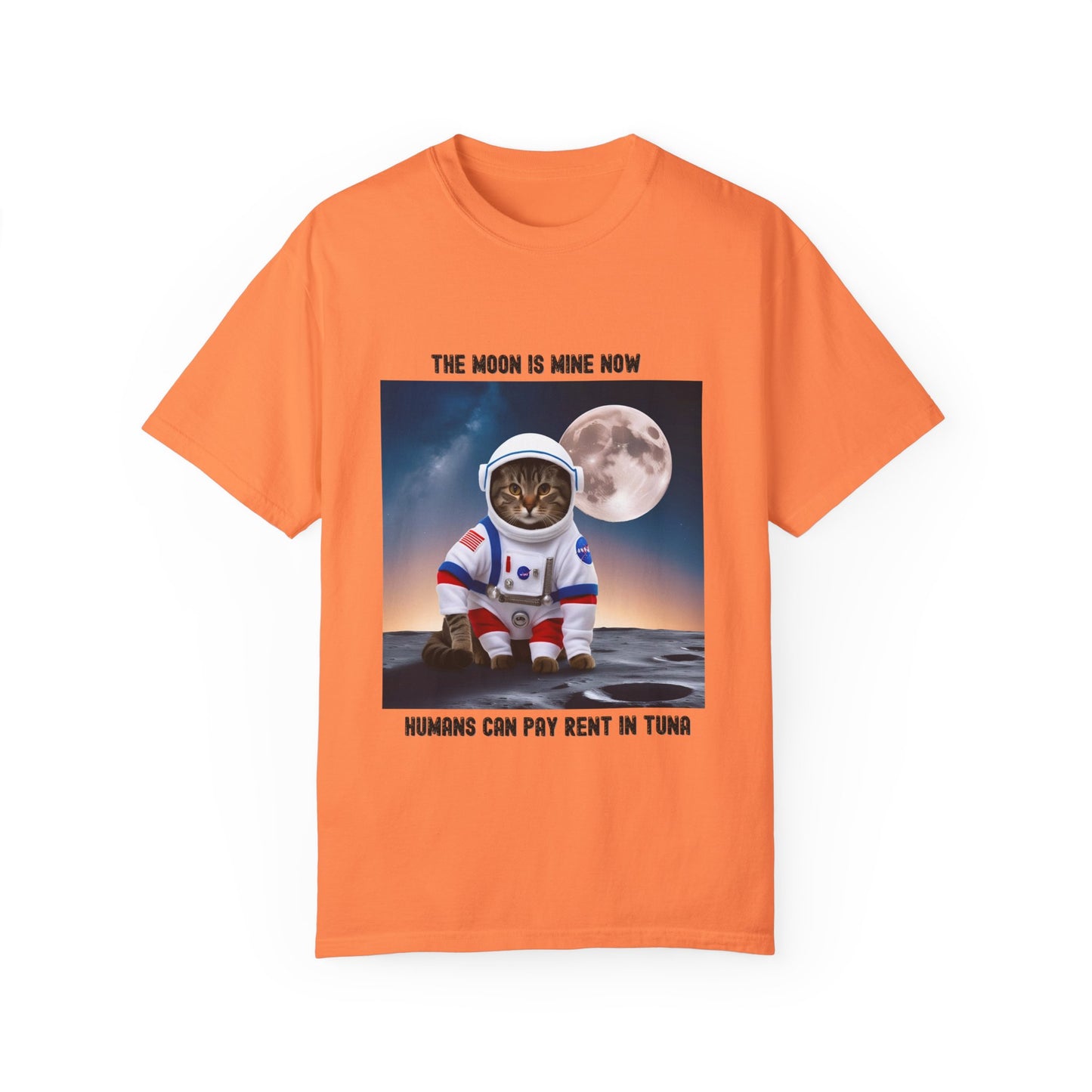 Astronaut Cat T-shirt, Fun and Quirky Tee, Cat Lover Gift, Space Themed Apparel, Unique Pop Culture Shirt, Pet Owner Merch