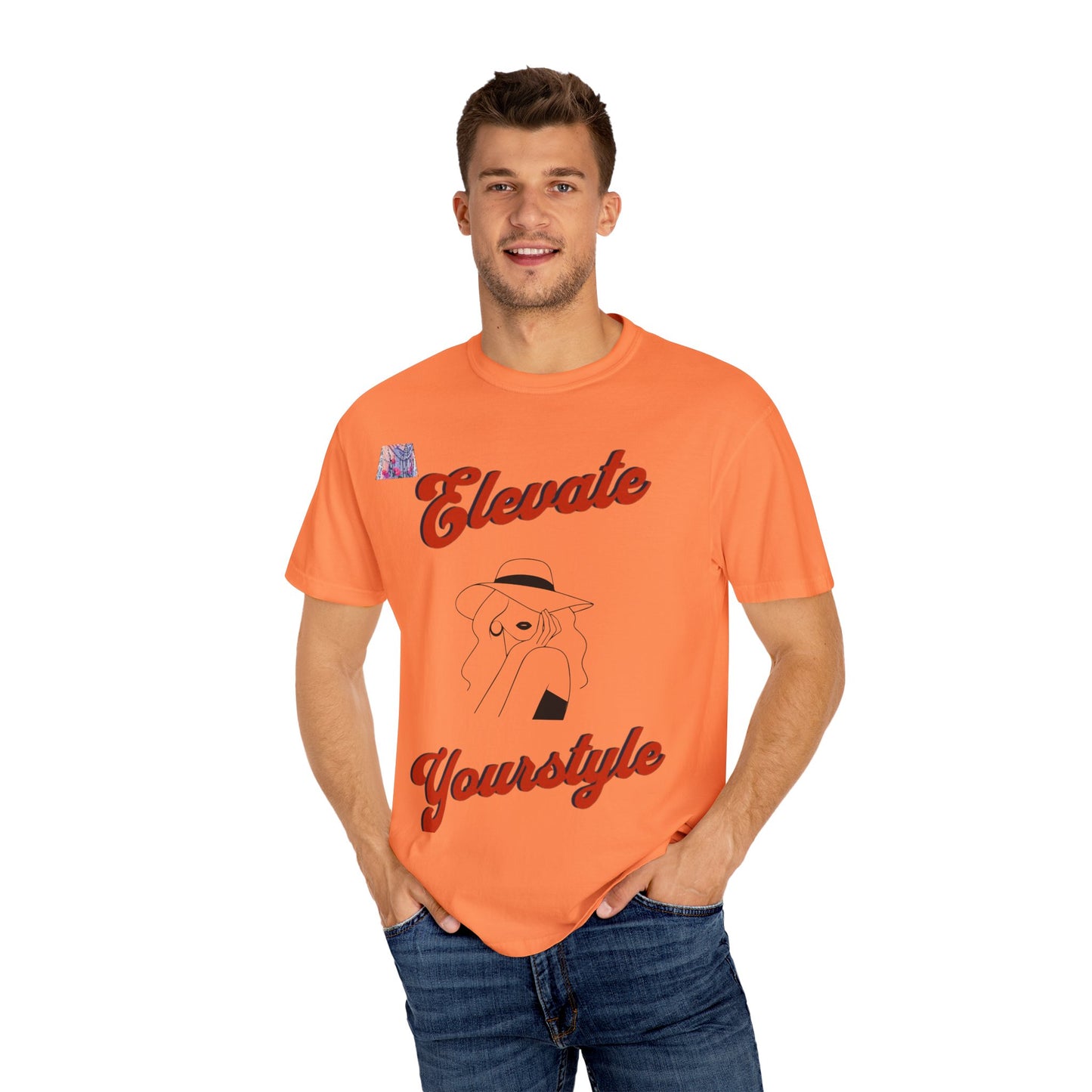 Stylish Orange Unisex T-shirt, Elevate Your Style Tee for Casual Wear, Gift for Trendsetters, Summer Vibes, Comfortable Fashion