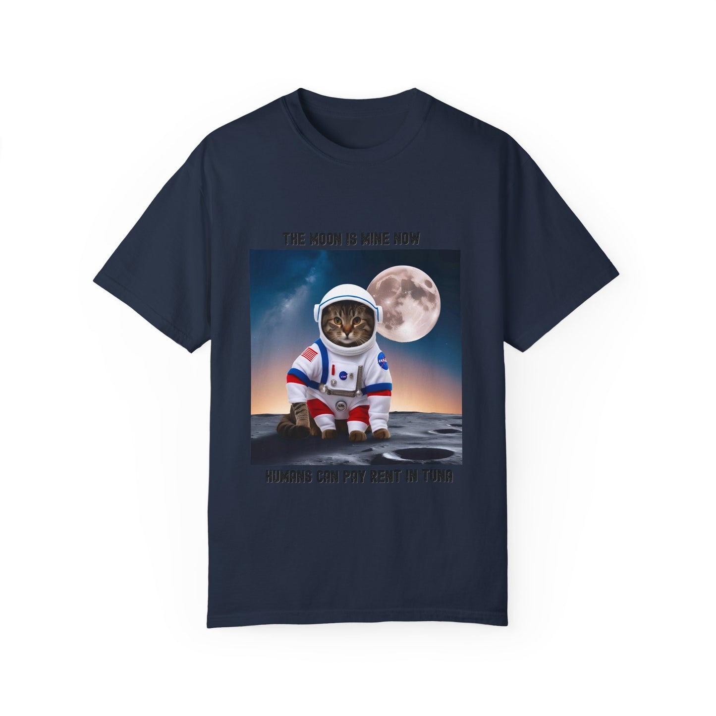 Astronaut Cat T-shirt, Fun and Quirky Tee, Cat Lover Gift, Space Themed Apparel, Unique Pop Culture Shirt, Pet Owner Merch