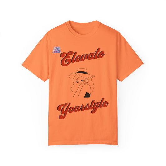 Stylish Orange Unisex T-shirt, Elevate Your Style Tee for Casual Wear, Gift for Trendsetters, Summer Vibes, Comfortable Fashion