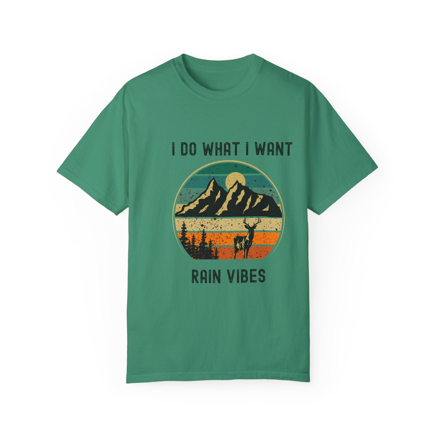 Adventure Ready Unisex T-shirt - "I Do What I Want, Rain Vibes" - Perfect Gift for Nature Lovers, Outdoor Enthusiasts, Summer Festivals,