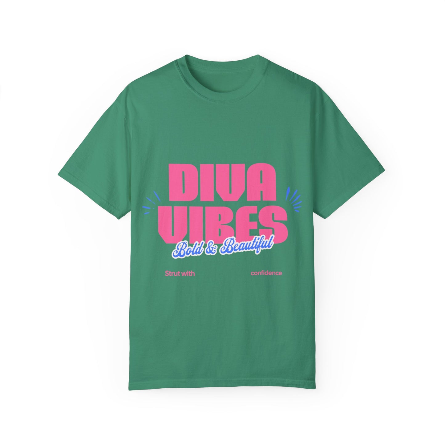 Bold Diva Vibes Unisex T-Shirt - Perfect for Confidence, Self-Expression, Casual Outfits, Summer Parties, Gift Ideas, Vibrant Style