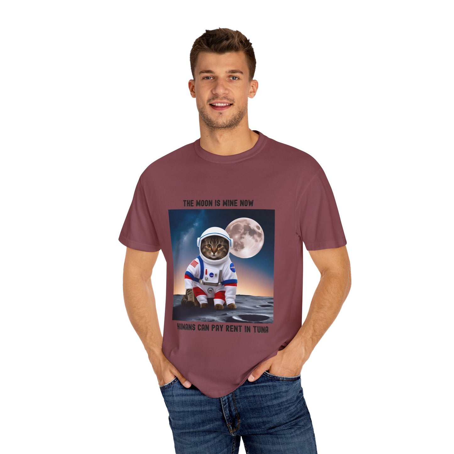 Astronaut Cat T-shirt, Fun and Quirky Tee, Cat Lover Gift, Space Themed Apparel, Unique Pop Culture Shirt, Pet Owner Merch