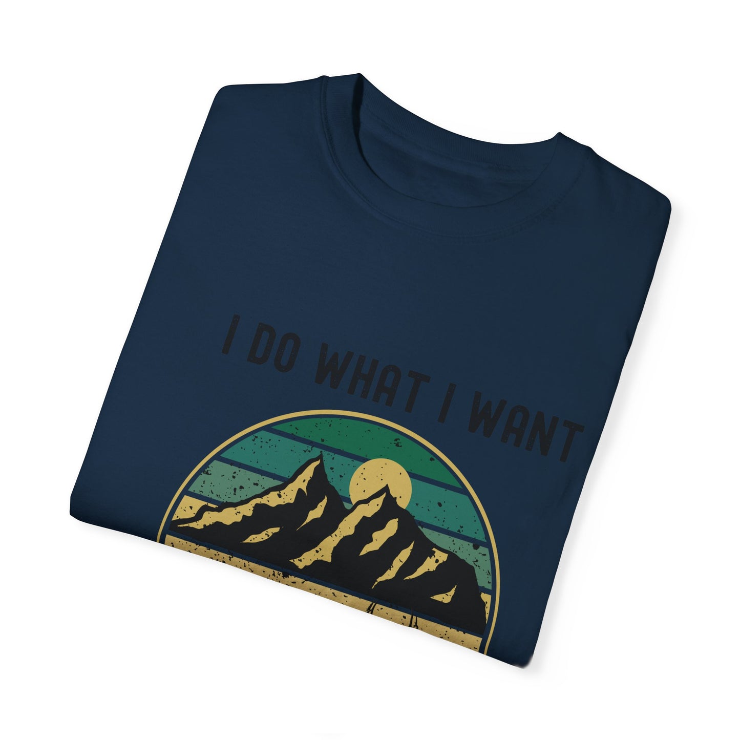 Adventure Ready Unisex T-shirt - "I Do What I Want, Rain Vibes" - Perfect Gift for Nature Lovers, Outdoor Enthusiasts, Summer Festivals,