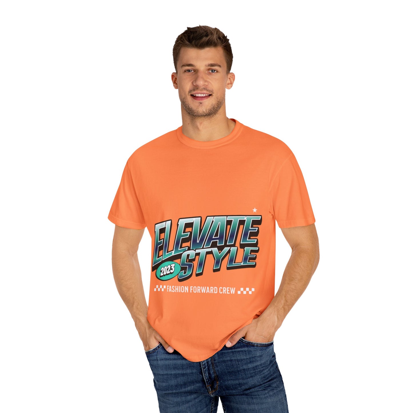 Elevate Style 2023 Unisex Garment-Dyed T-Shirt, Vintage Look Tee, Streetwear, Casual Outfit, Gift for Fashion Lovers, Summer Fashion