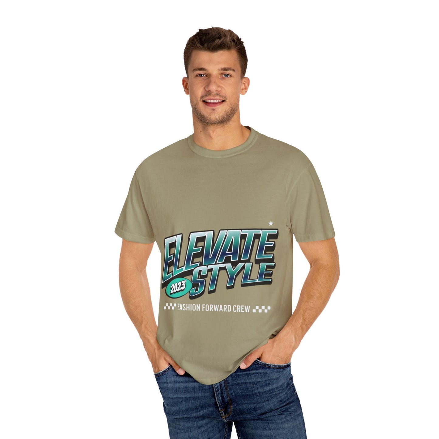 Elevate Style 2023 Unisex Garment-Dyed T-Shirt, Vintage Look Tee, Streetwear, Casual Outfit, Gift for Fashion Lovers, Summer Fashion