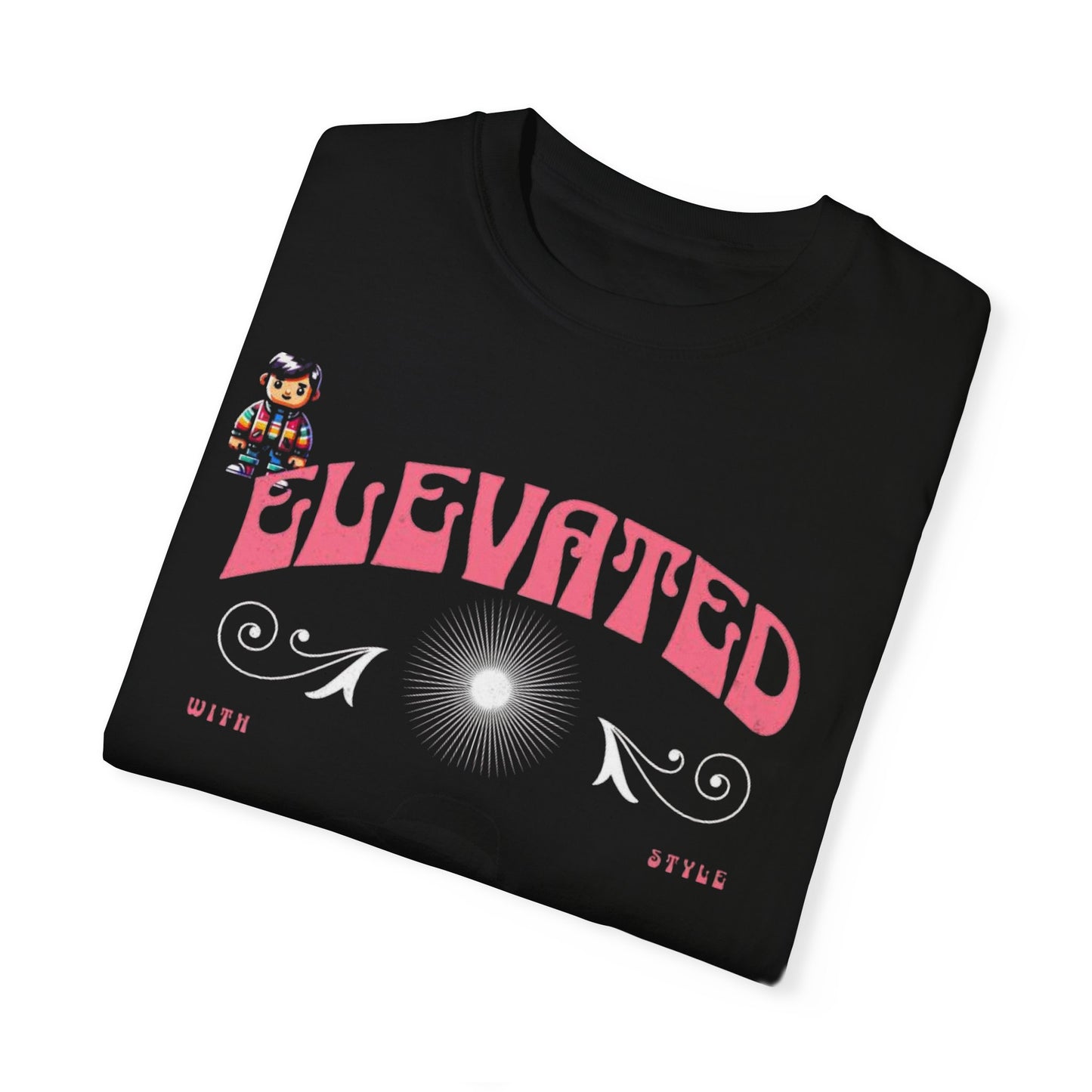 Elevated Grace Unisex T-Shirt, Vibrant Graphic Tee, Trendy Apparel, Perfect Gift for Fashion Lovers, Summer Casual Wear, Birthday Present,