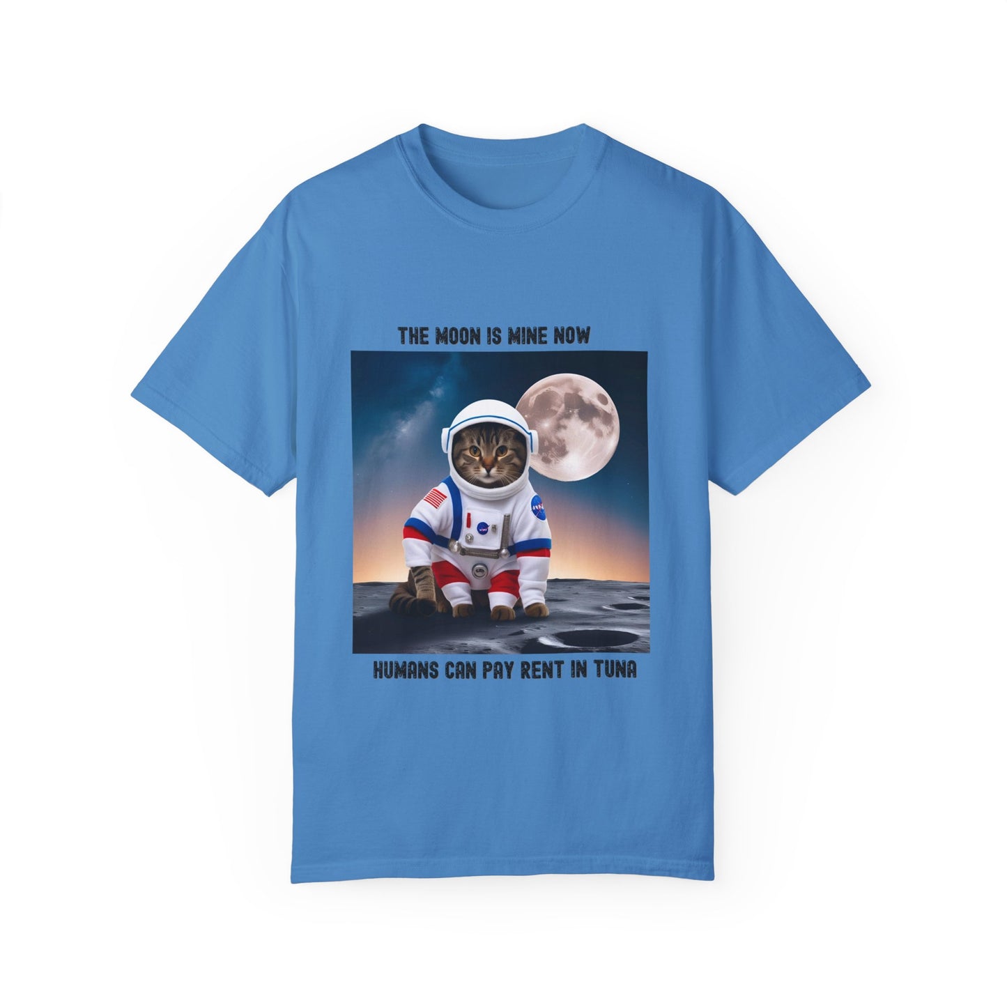 Astronaut Cat T-shirt, Fun and Quirky Tee, Cat Lover Gift, Space Themed Apparel, Unique Pop Culture Shirt, Pet Owner Merch