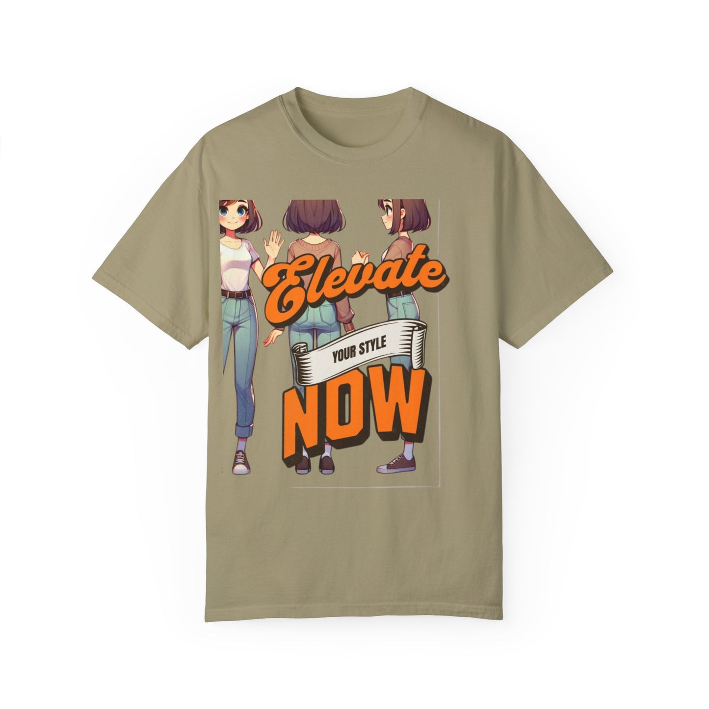 Elevate Your Style Now T-Shirt, Unisex Graphic Tee, Casual Wear, Art Inspired Top, Gift for Fashion Lovers