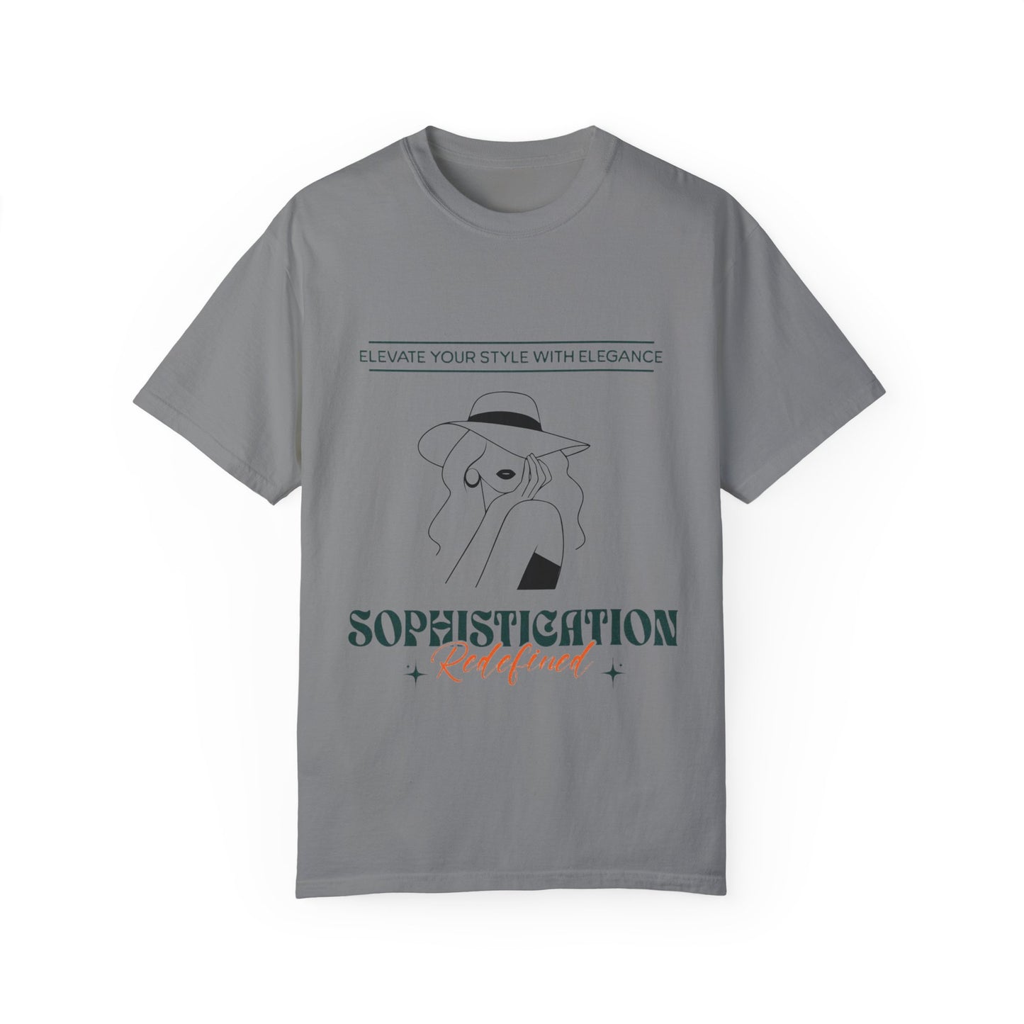 Sophistication Redefined Garment-Dyed T-Shirt, Trendy Unisex Tee, Perfect Gift, Casual Chic Style, Everyday Wear, Fashionable Wardrobe