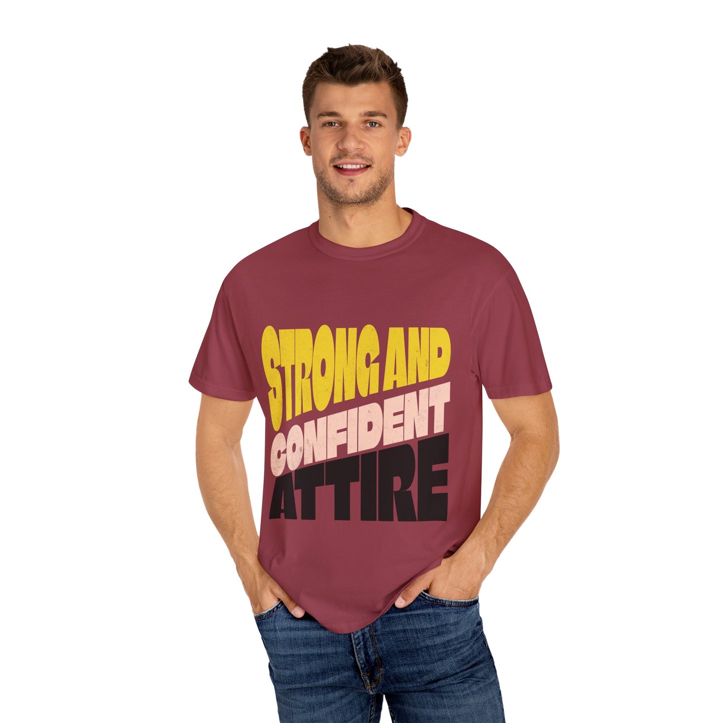 Strong and Confident Unisex T-shirt, Empowering Tee, Motivational Apparel, Gift for Her/Him, Casual Wear, Self-Love Shirt