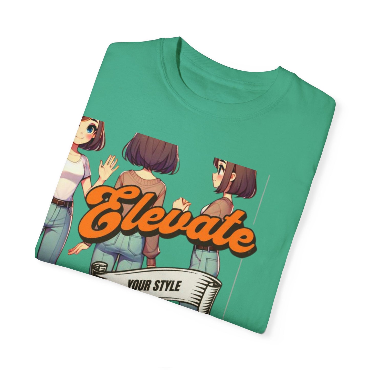 Elevate Your Style Now T-Shirt, Unisex Graphic Tee, Casual Wear, Art Inspired Top, Gift for Fashion Lovers