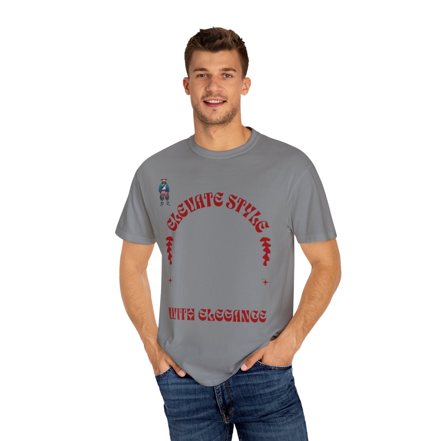 Elevate Style Unisex Garment-Dyed T-shirt, Casual Tee for Fashion Lovers, Perfect for Daily Wear and Gift Giving, Summer Vibes, Unique