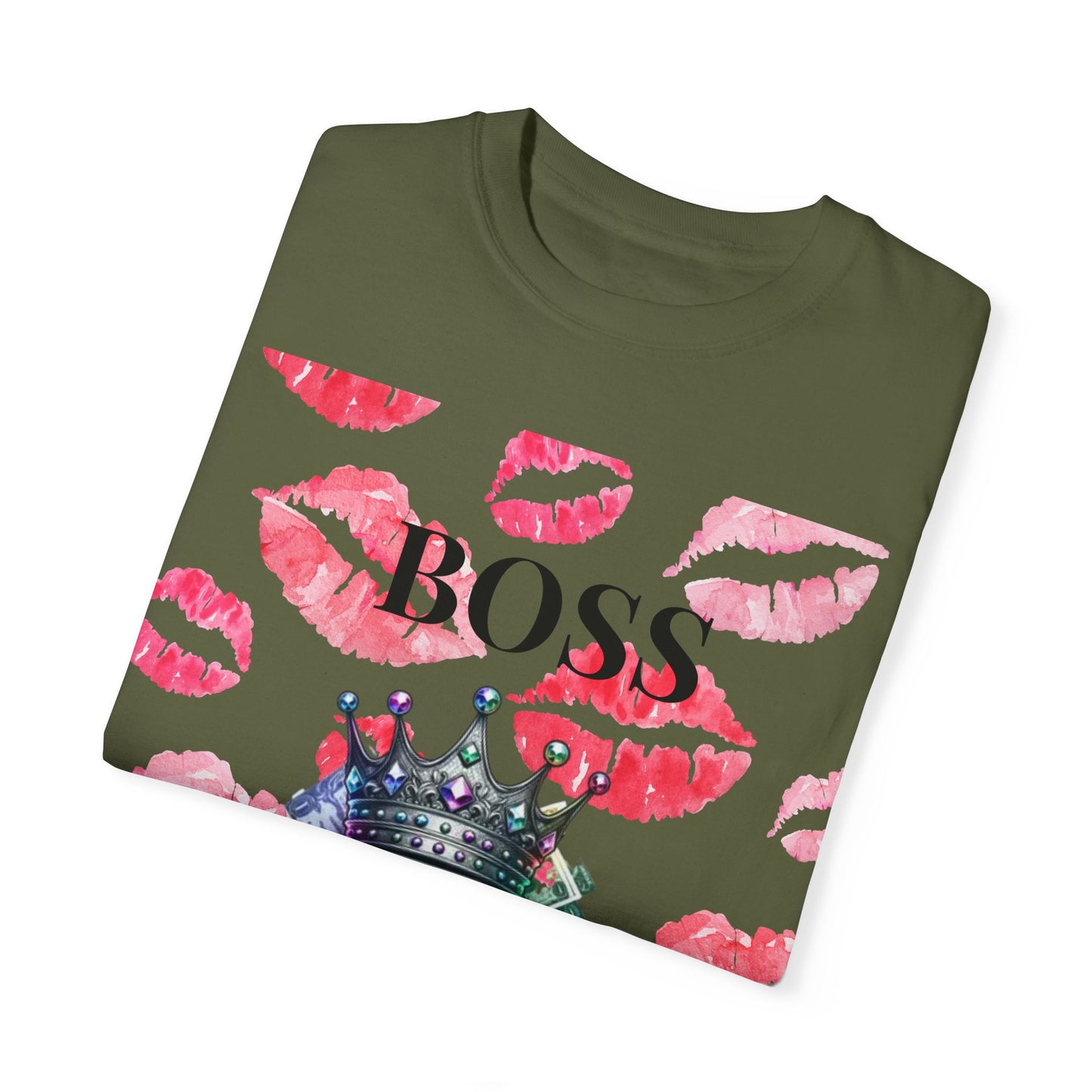 Boss Babe Graphic Tee - Fun Tee for Empowered Women, Gift for Birthdays, Casual Wear, or Motivation