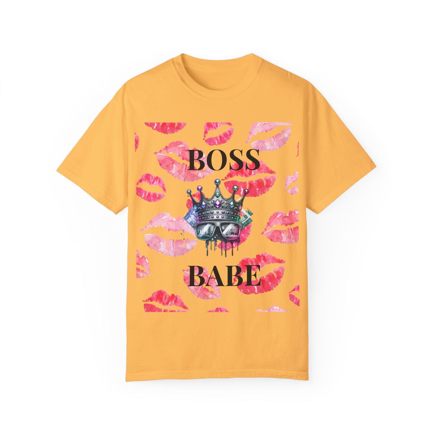 Boss Babe Graphic Tee - Fun Tee for Empowered Women, Gift for Birthdays, Casual Wear, or Motivation