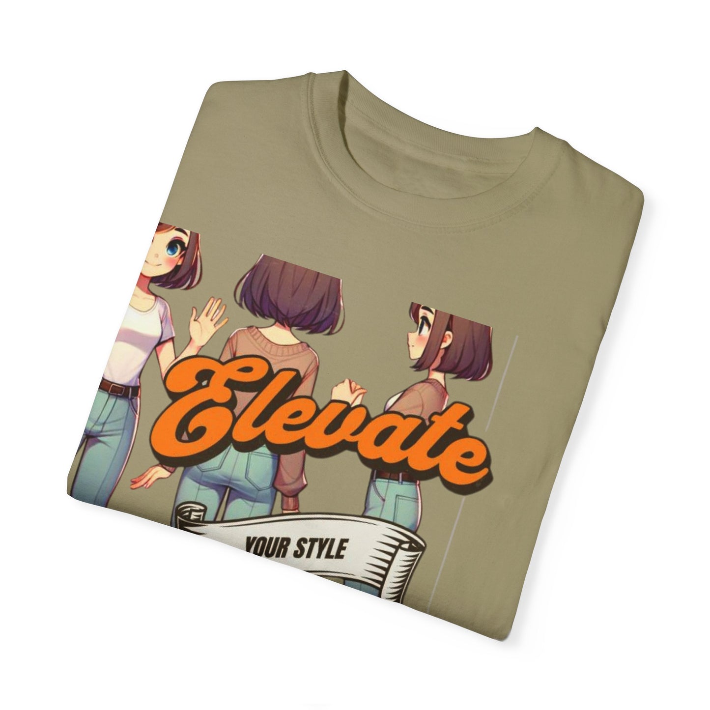 Elevate Your Style Now T-Shirt, Unisex Graphic Tee, Casual Wear, Art Inspired Top, Gift for Fashion Lovers