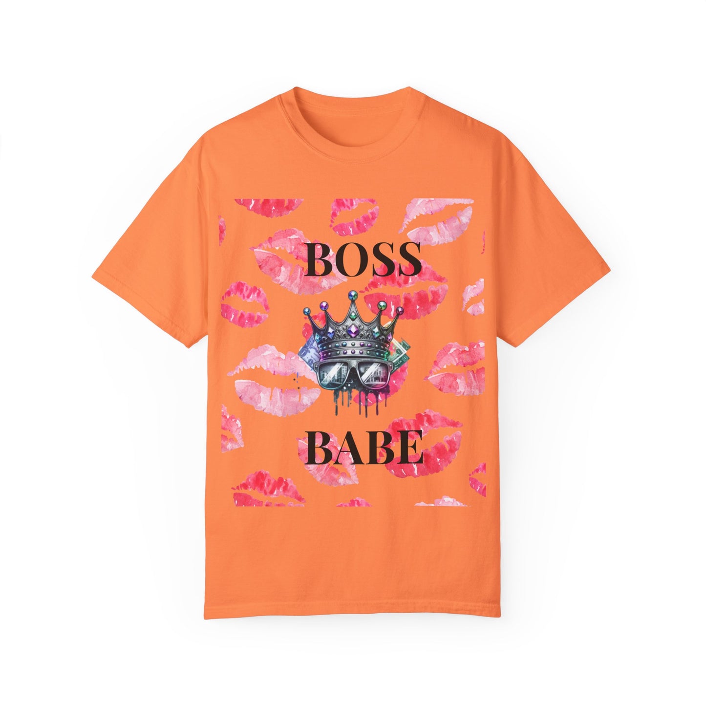 Boss Babe Graphic Tee - Fun Tee for Empowered Women, Gift for Birthdays, Casual Wear, or Motivation