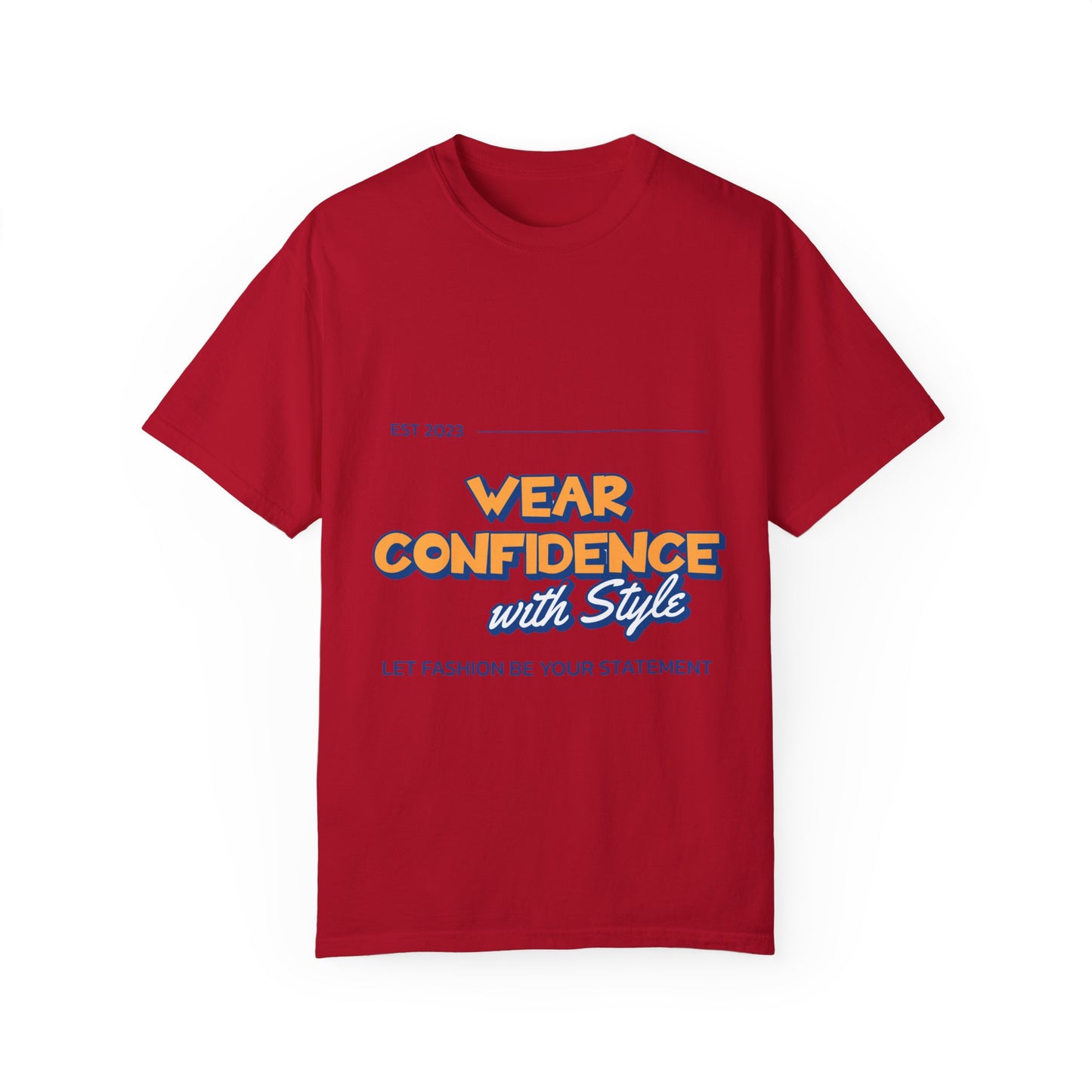 Confidence Statement T-shirt - Wear Confidence with Style, Motivational Tee, Gift for Friends, Casual Wear, Unisex Fashion