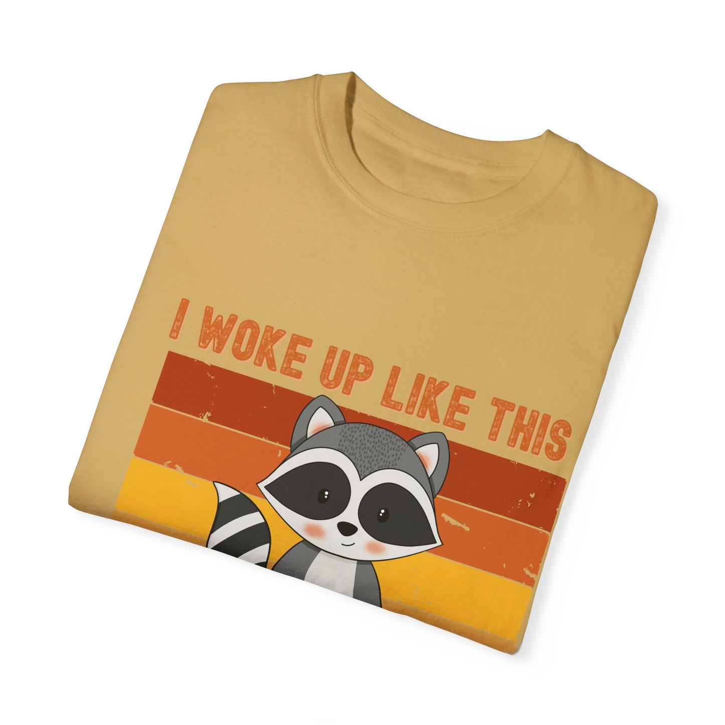 Cute Raccoon T-Shirt, Perfect for Fun Days, Birthday Gift, Animal Lover Shirt, Casual Wear, Family Gatherings