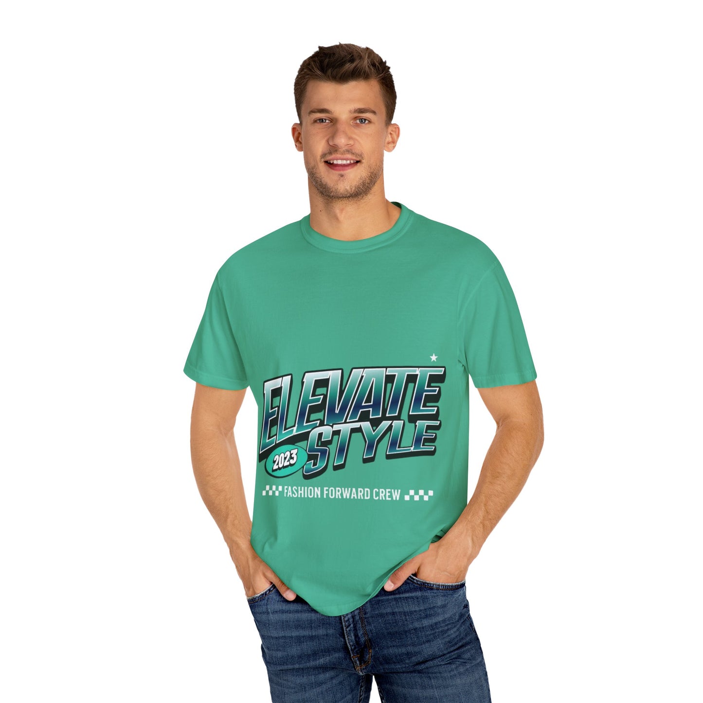 Elevate Style 2023 Unisex Garment-Dyed T-Shirt, Vintage Look Tee, Streetwear, Casual Outfit, Gift for Fashion Lovers, Summer Fashion