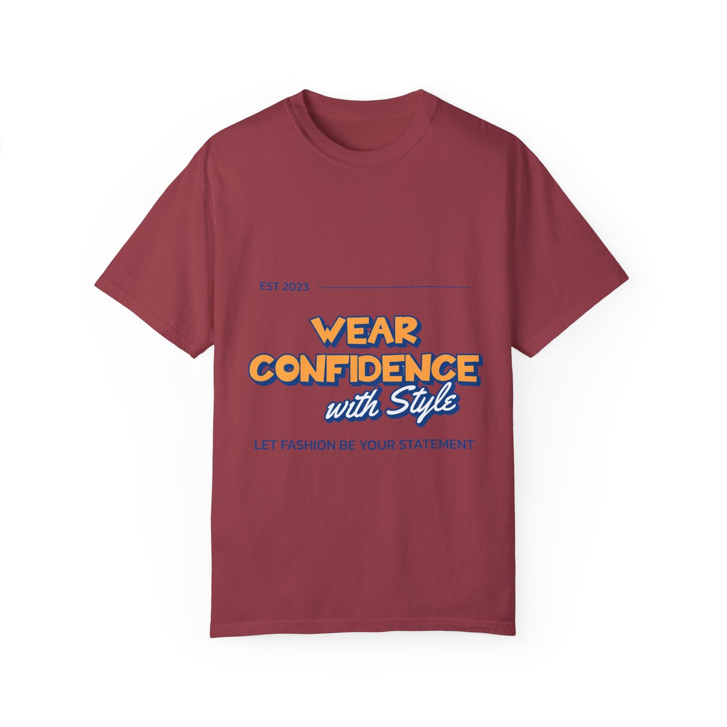 Confidence Statement T-shirt - Wear Confidence with Style, Motivational Tee, Gift for Friends, Casual Wear, Unisex Fashion