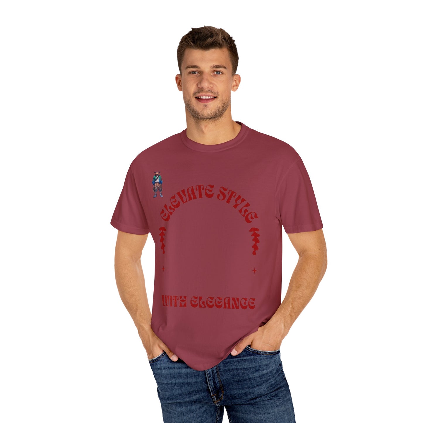 Elevate Style Unisex Garment-Dyed T-shirt, Casual Tee for Fashion Lovers, Perfect for Daily Wear and Gift Giving, Summer Vibes, Unique