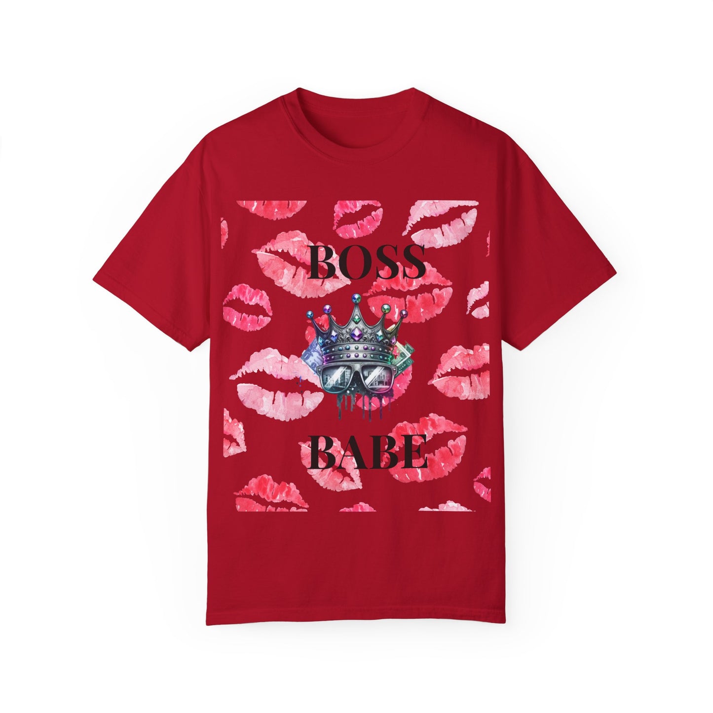 Boss Babe Graphic Tee - Fun Tee for Empowered Women, Gift for Birthdays, Casual Wear, or Motivation