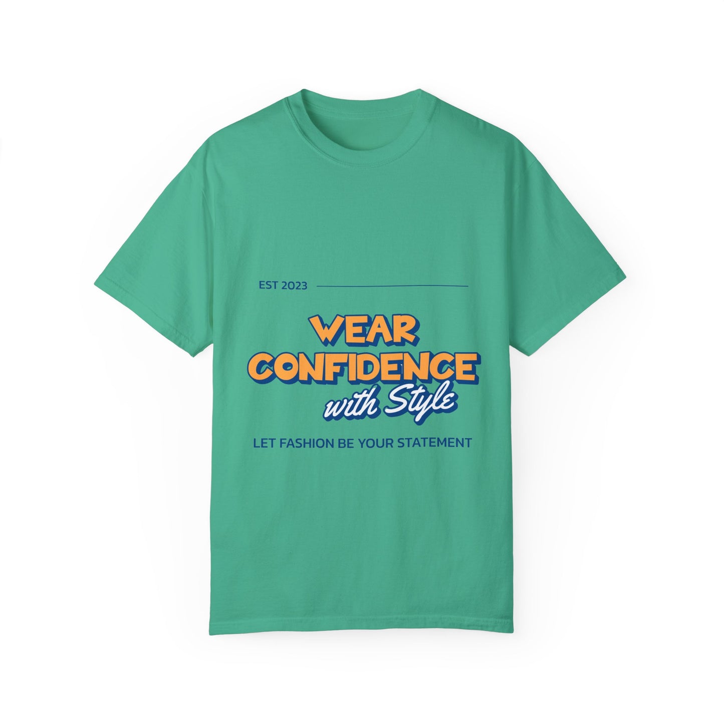 Confidence Statement T-shirt - Wear Confidence with Style, Motivational Tee, Gift for Friends, Casual Wear, Unisex Fashion