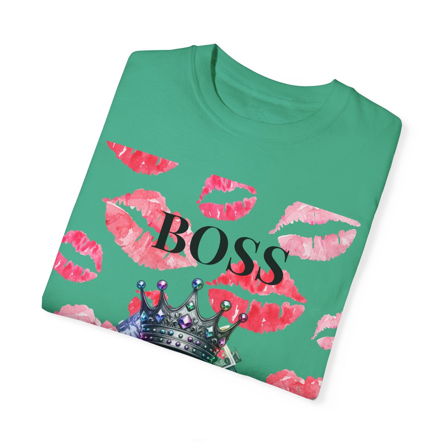 Boss Babe Graphic Tee - Fun Tee for Empowered Women, Gift for Birthdays, Casual Wear, or Motivation