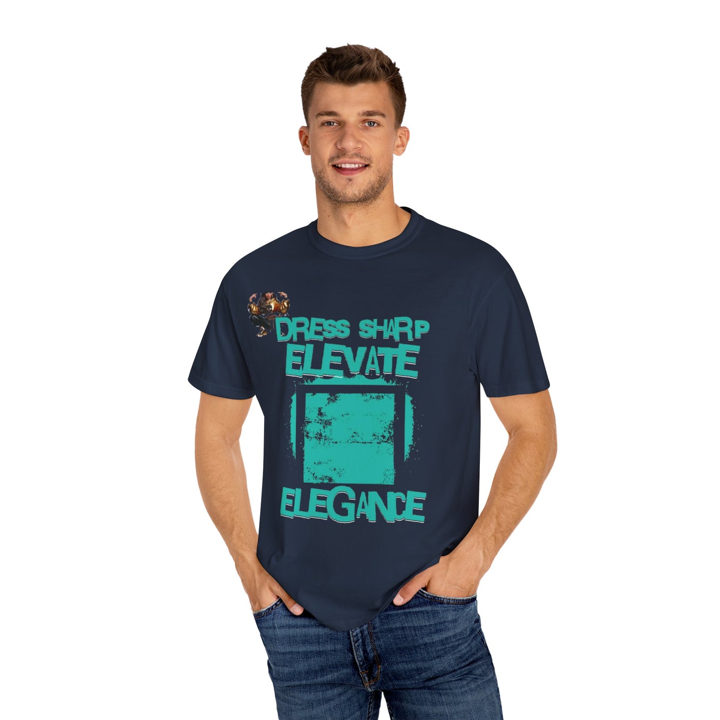 Elevate Your Style Unisex Garment-Dyed T-Shirt, Casual Wear, Gift for Him, Gift for Her, Streetwear Fashion, Summer Vibes