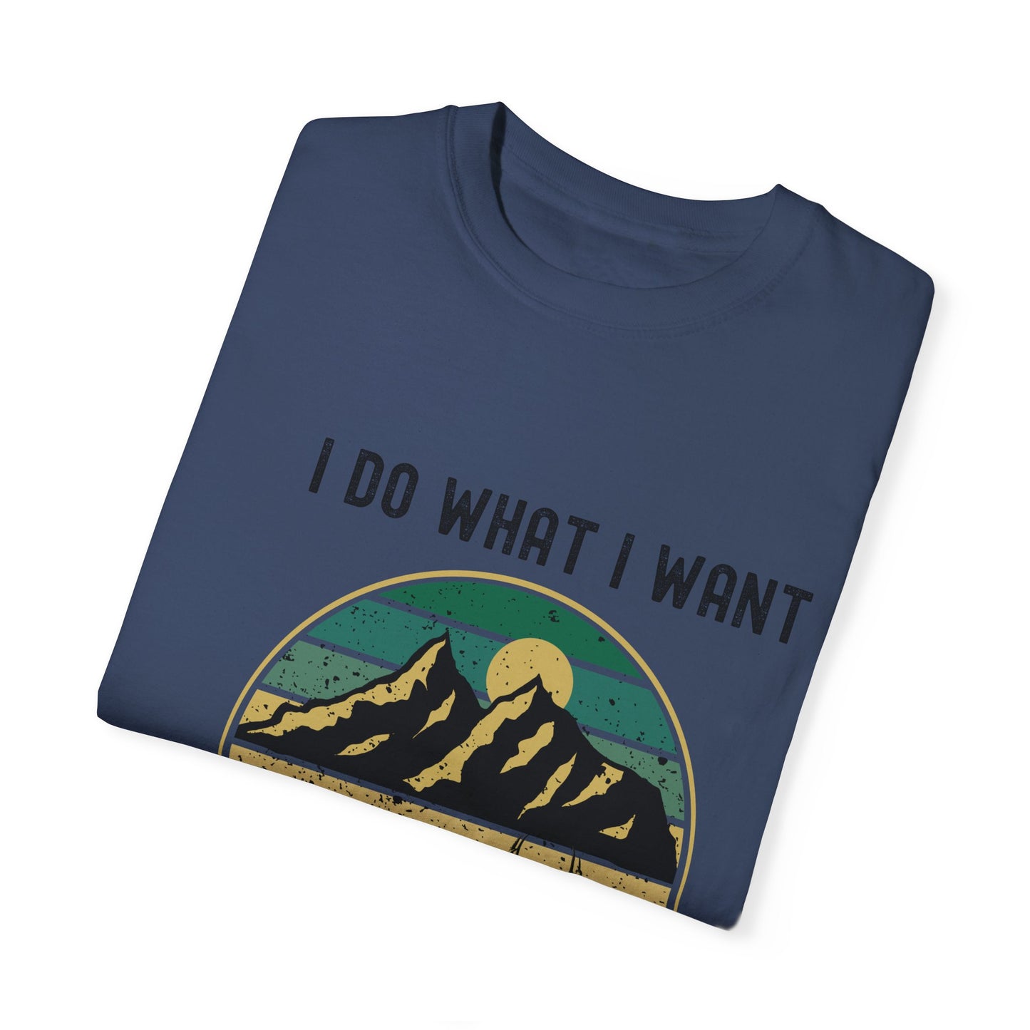 Adventure Ready Unisex T-shirt - "I Do What I Want, Rain Vibes" - Perfect Gift for Nature Lovers, Outdoor Enthusiasts, Summer Festivals,