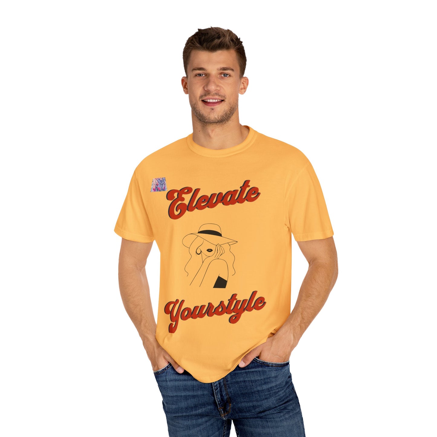 Stylish Orange Unisex T-shirt, Elevate Your Style Tee for Casual Wear, Gift for Trendsetters, Summer Vibes, Comfortable Fashion