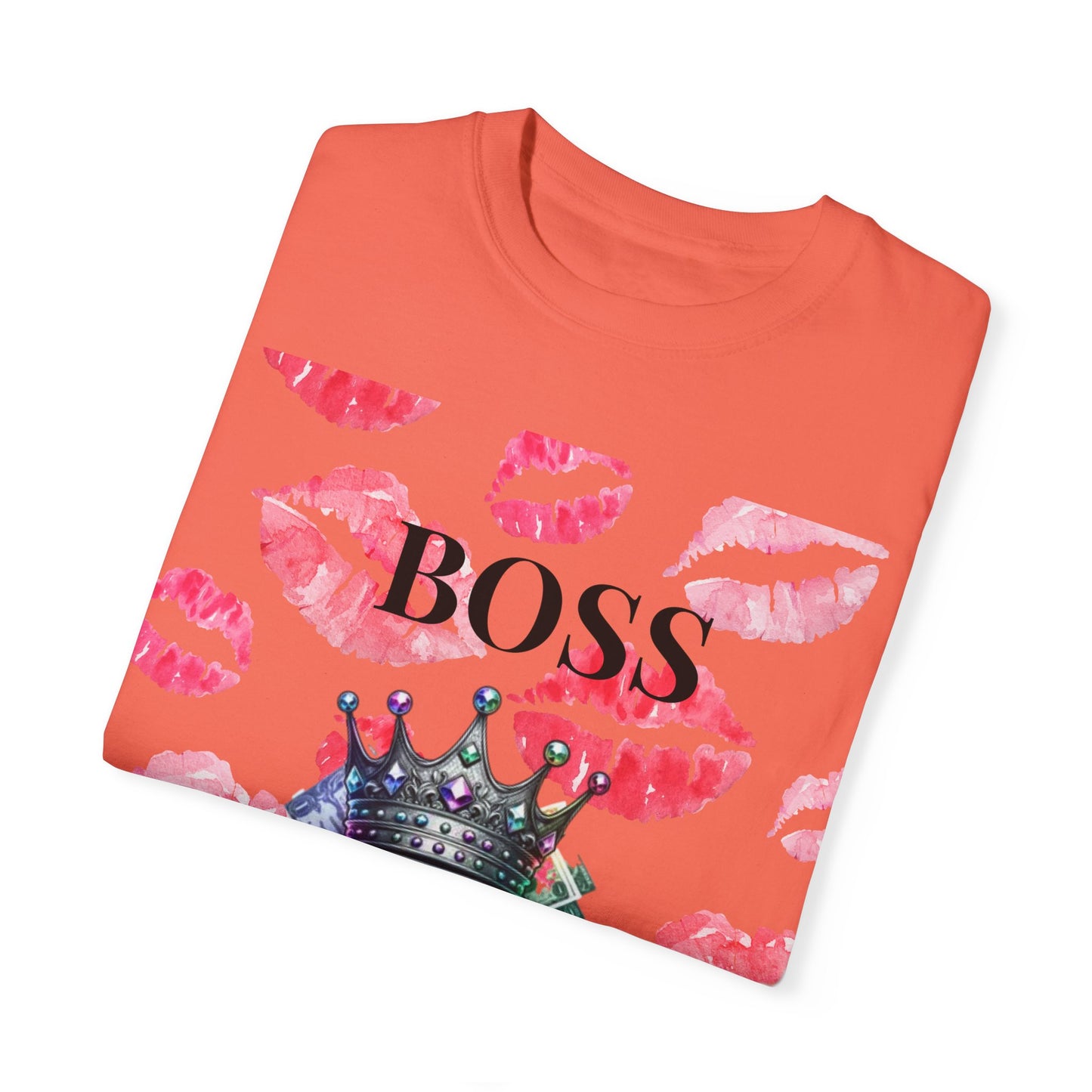 Boss Babe Graphic Tee - Fun Tee for Empowered Women, Gift for Birthdays, Casual Wear, or Motivation