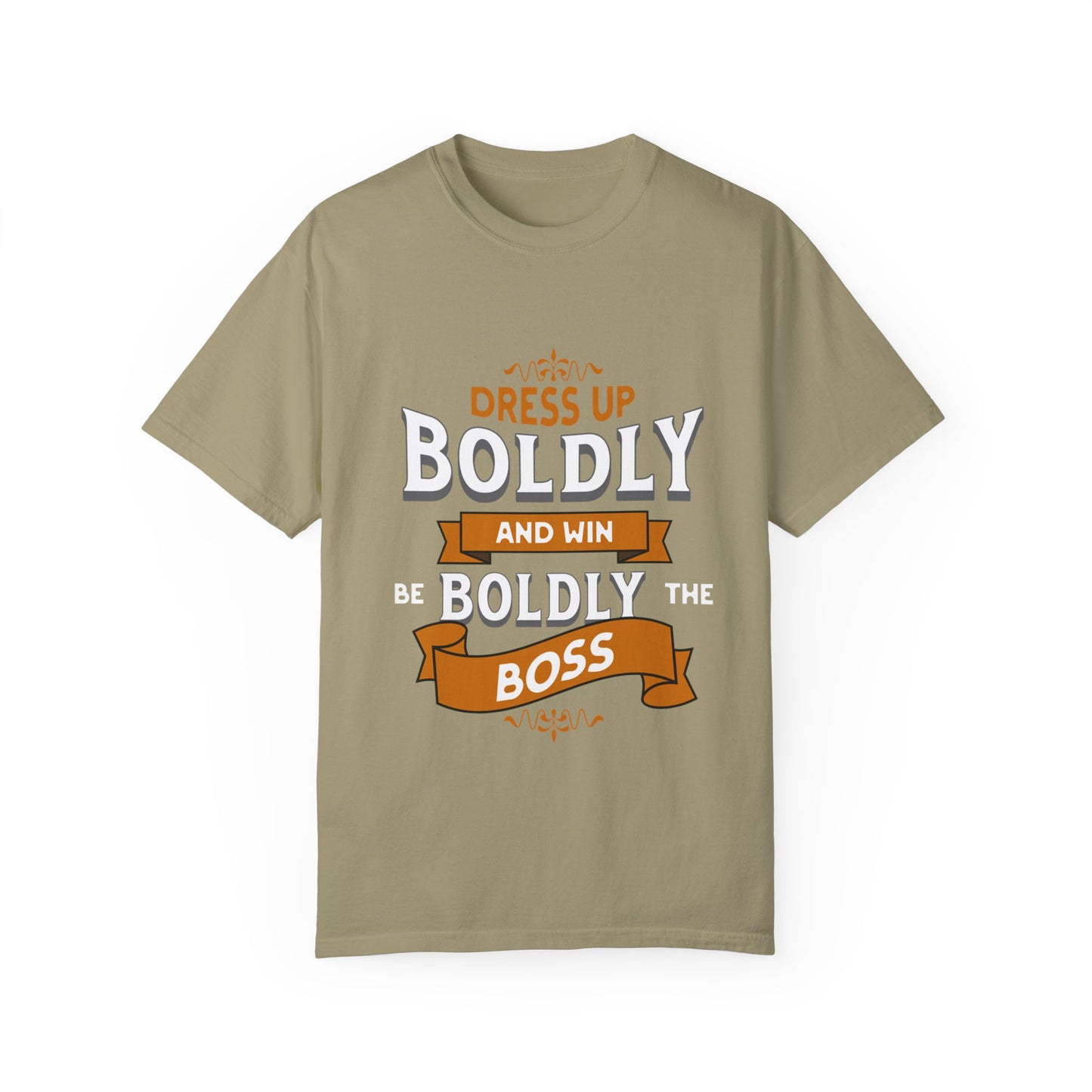 Boldly the Boss Unisex T-Shirt - Empowerment Shirt, Motivational Tee, Ideal Gift for Leaders, Office Humor, Casual Style