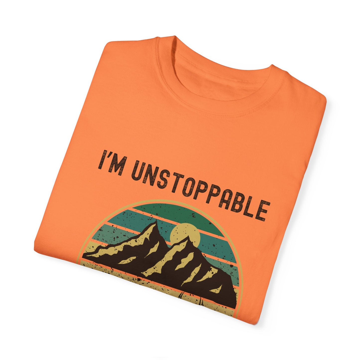 Adventure Vibe Unisex T-shirt , Unstoppable on a Mission, Hiking Gear, Outdoor Wear, Motivational Tee, Gift for Adventurers