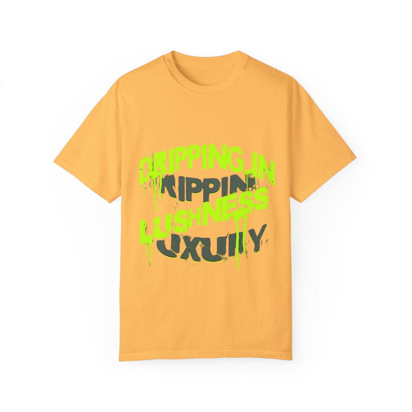 Vibrant Luxury Streetwear Tee, Bright Orange Unisex T-Shirt for Edgy Outfits, Casual Wear, Gift for Graphic Tee Lovers, Trendy Apparel,