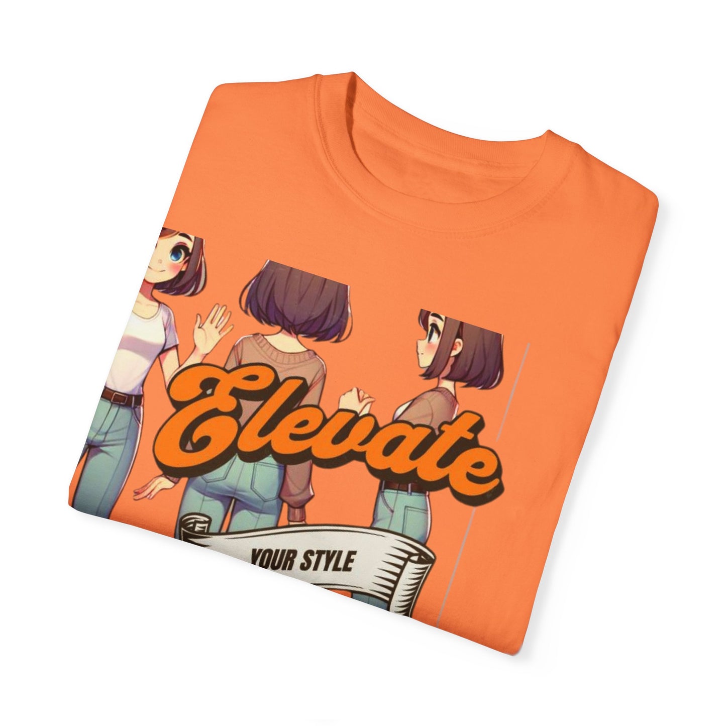 Elevate Your Style Now T-Shirt, Unisex Graphic Tee, Casual Wear, Art Inspired Top, Gift for Fashion Lovers