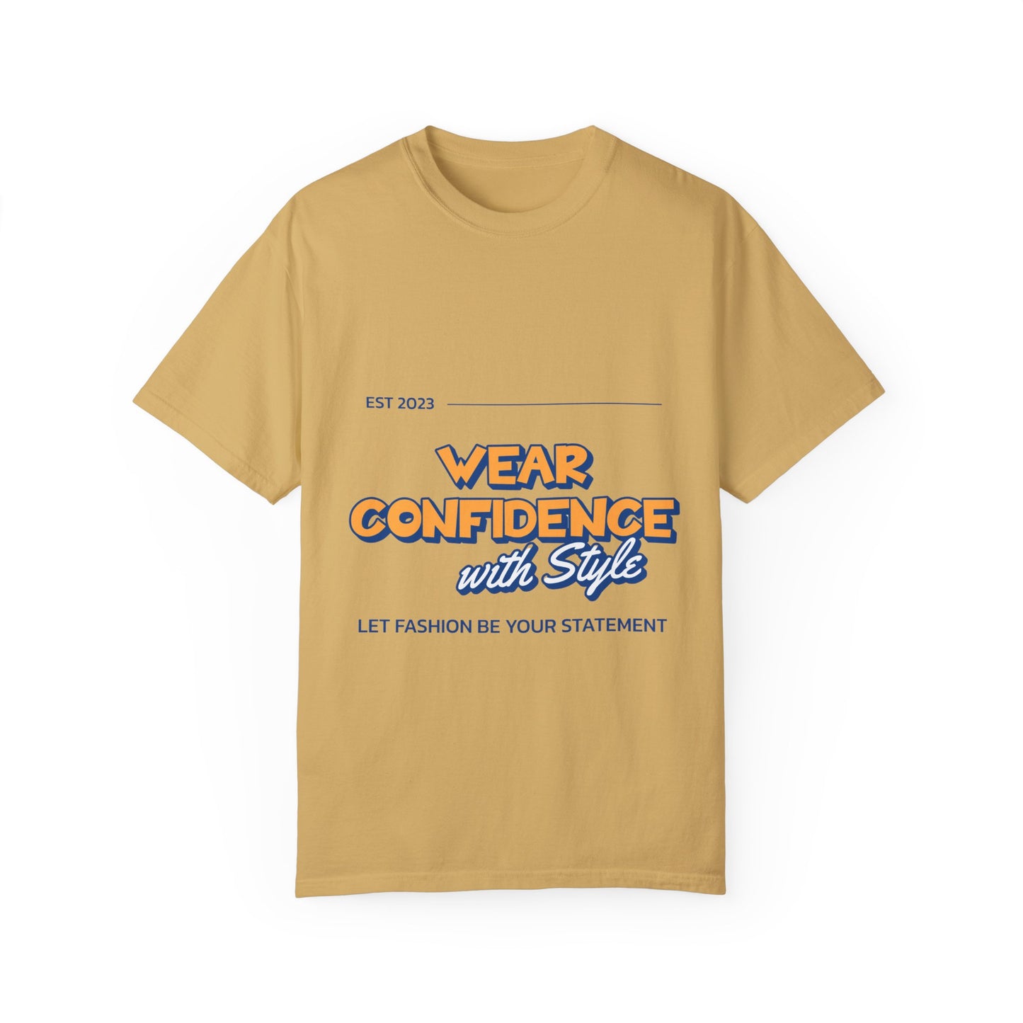 Confidence Statement T-shirt - Wear Confidence with Style, Motivational Tee, Gift for Friends, Casual Wear, Unisex Fashion