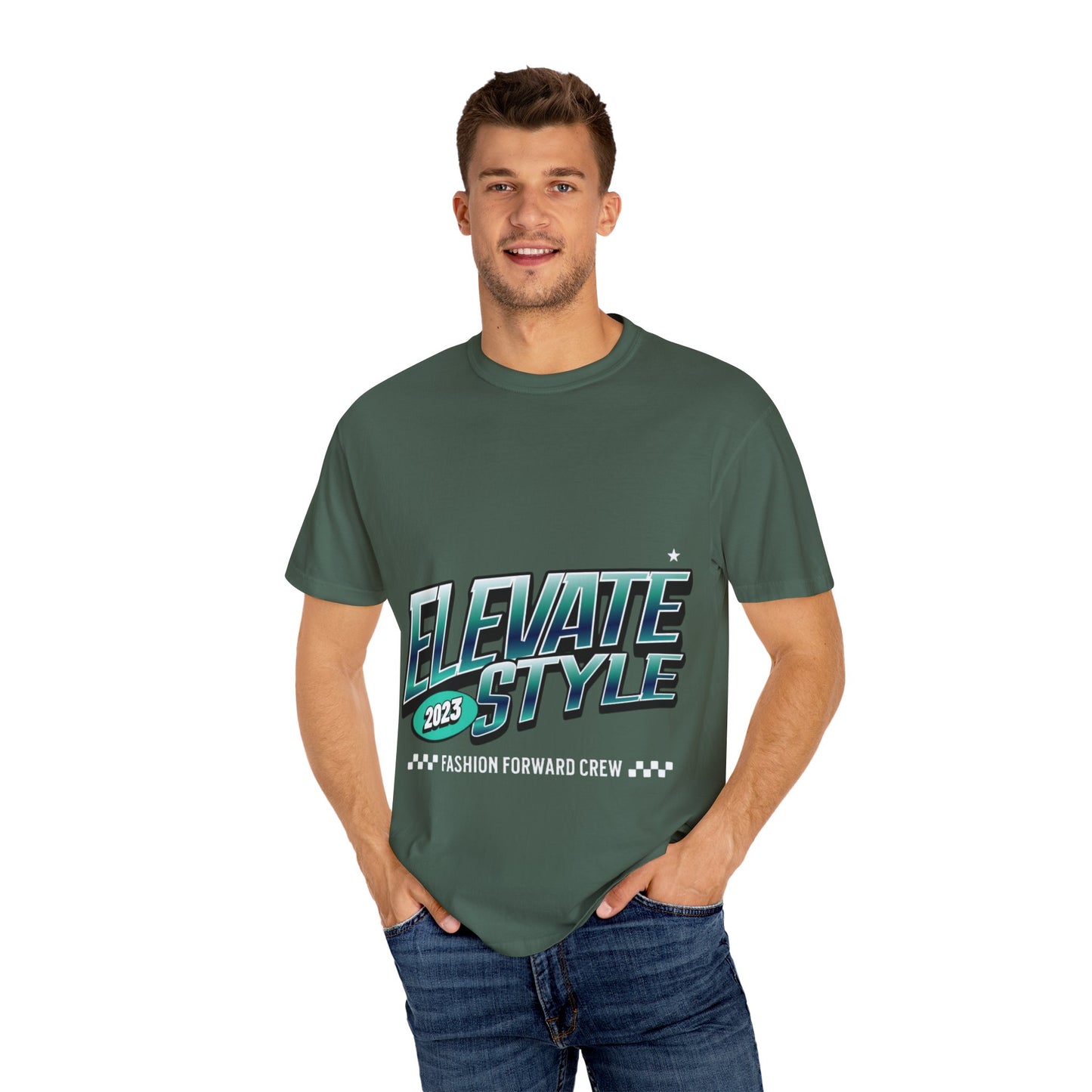 Elevate Style 2023 Unisex Garment-Dyed T-Shirt, Vintage Look Tee, Streetwear, Casual Outfit, Gift for Fashion Lovers, Summer Fashion