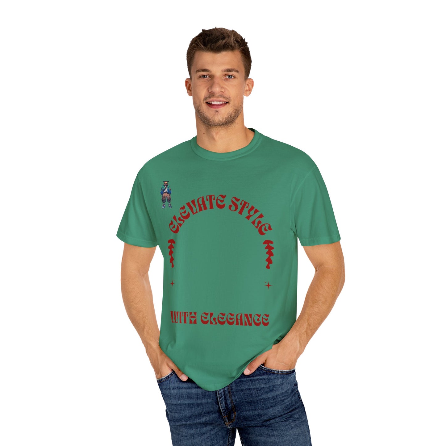 Elevate Style Unisex Garment-Dyed T-shirt, Casual Tee for Fashion Lovers, Perfect for Daily Wear and Gift Giving, Summer Vibes, Unique