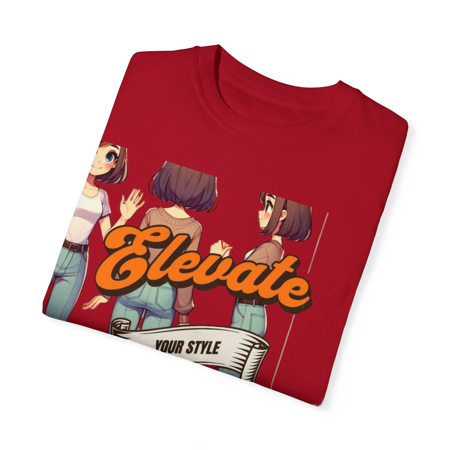 Elevate Your Style Now T-Shirt, Unisex Graphic Tee, Casual Wear, Art Inspired Top, Gift for Fashion Lovers