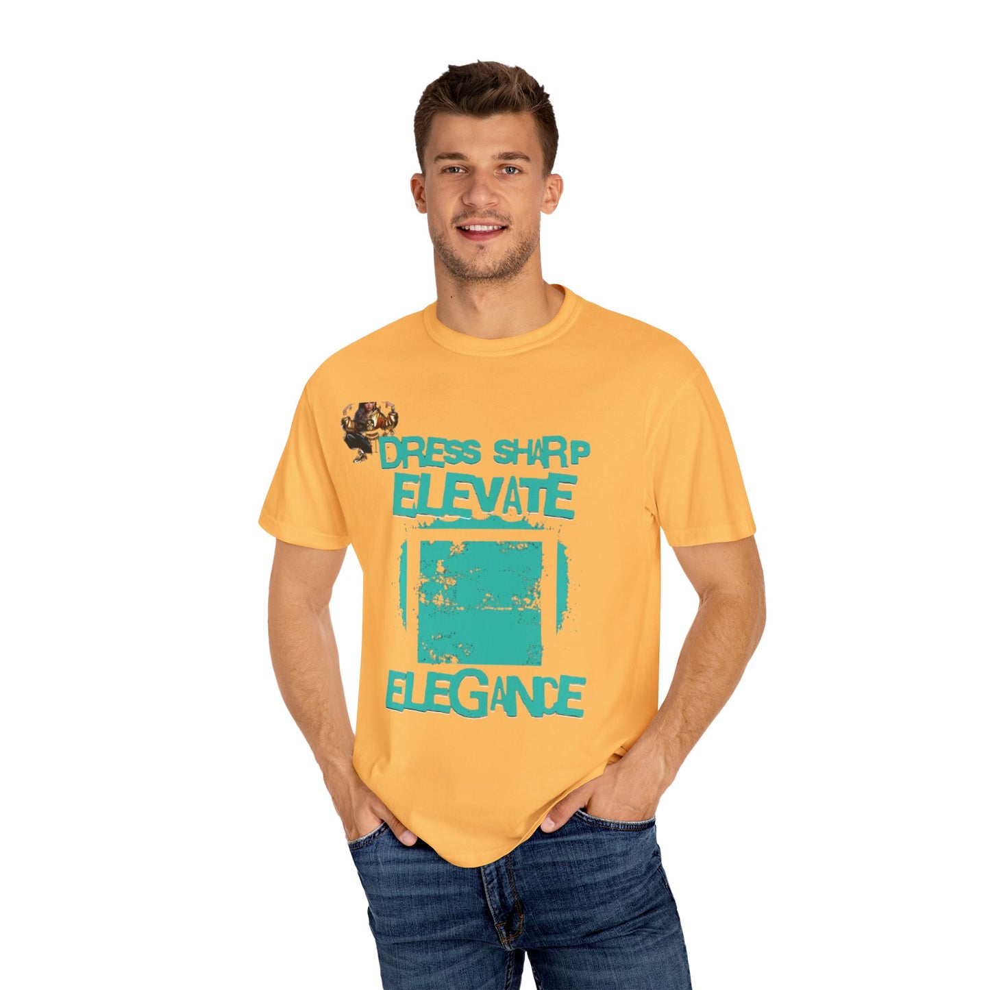 Elevate Your Style Unisex Garment-Dyed T-Shirt, Casual Wear, Gift for Him, Gift for Her, Streetwear Fashion, Summer Vibes